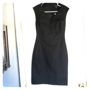 Classic black banana republic dress!
